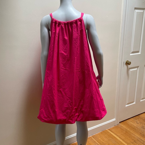# VDR VIADELLAROSE Olympia poplin sleeveless bubble dress with tassel tie. Sz S - Picture 4 of 9